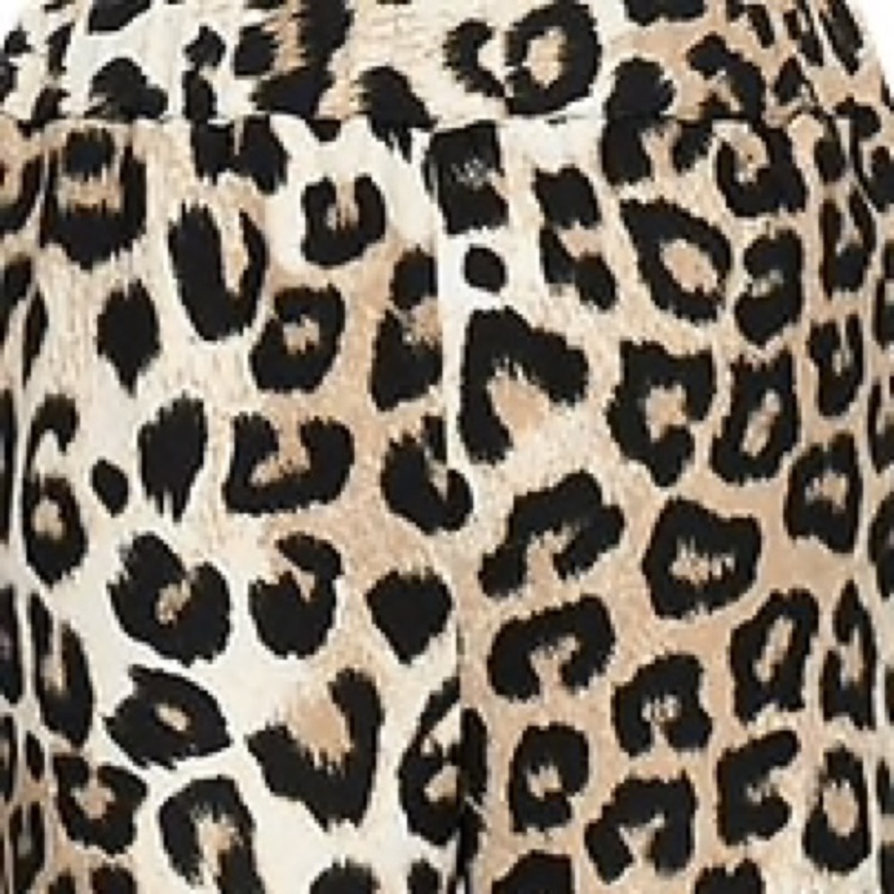 BANANA REPUBLIC Hayden Fit Leopard Ankle Pant S - Picture 3 of 8